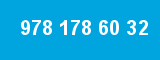 978 178 60 32